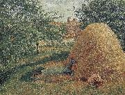 Camille Pissarro nap of the peasant woman oil painting